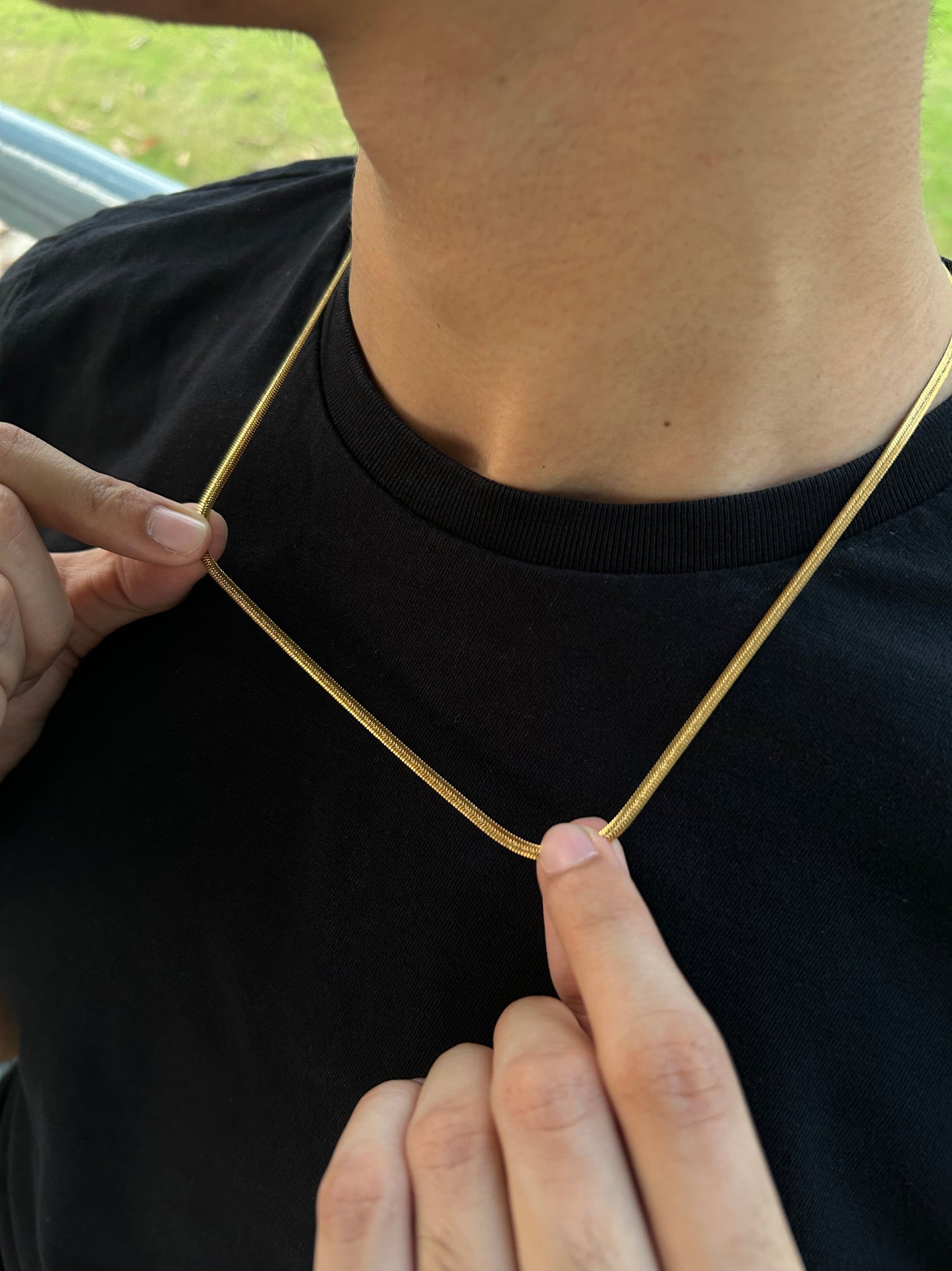 Golden Snake Chain