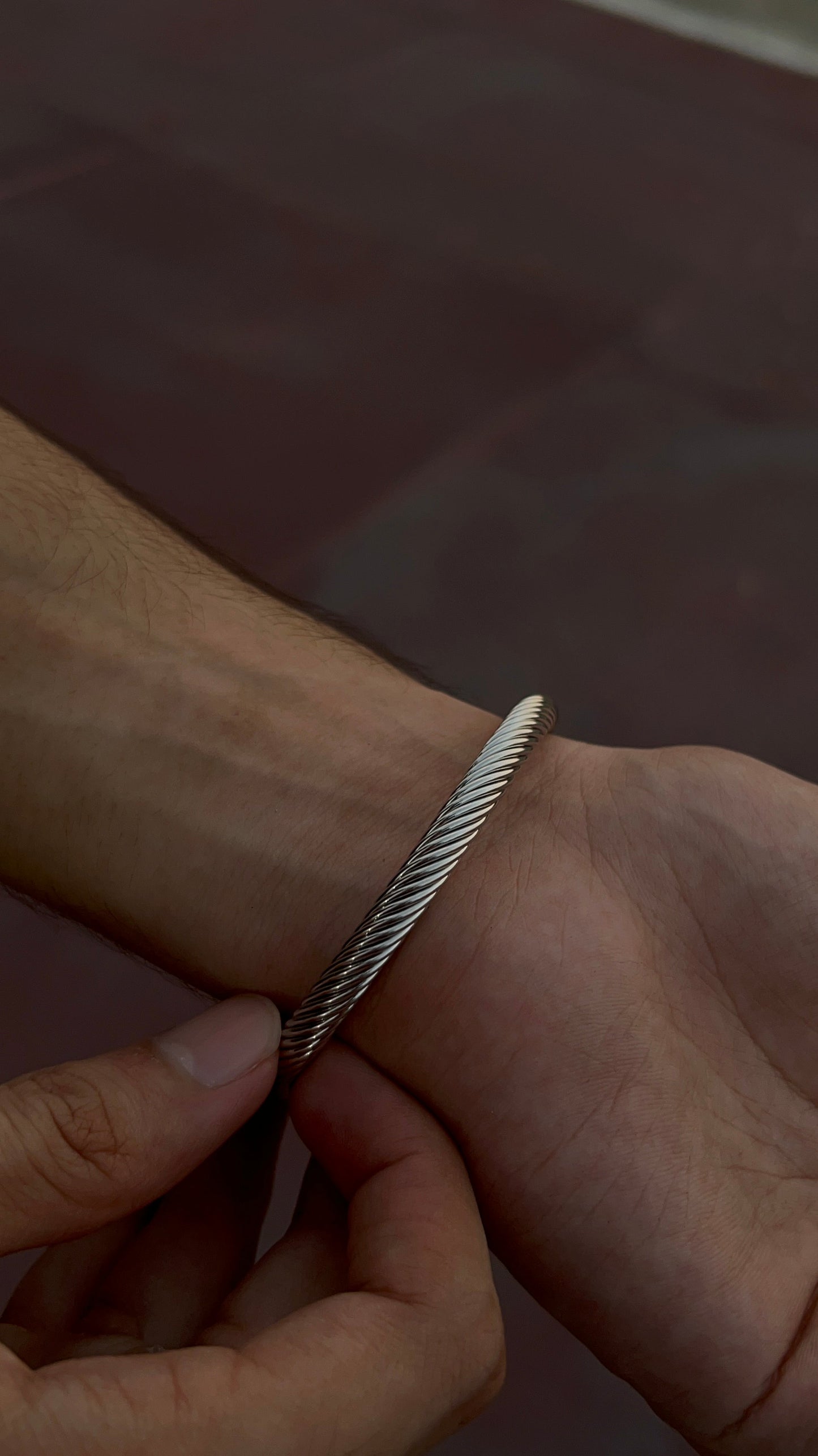 Dragon Head Silver Bracelet