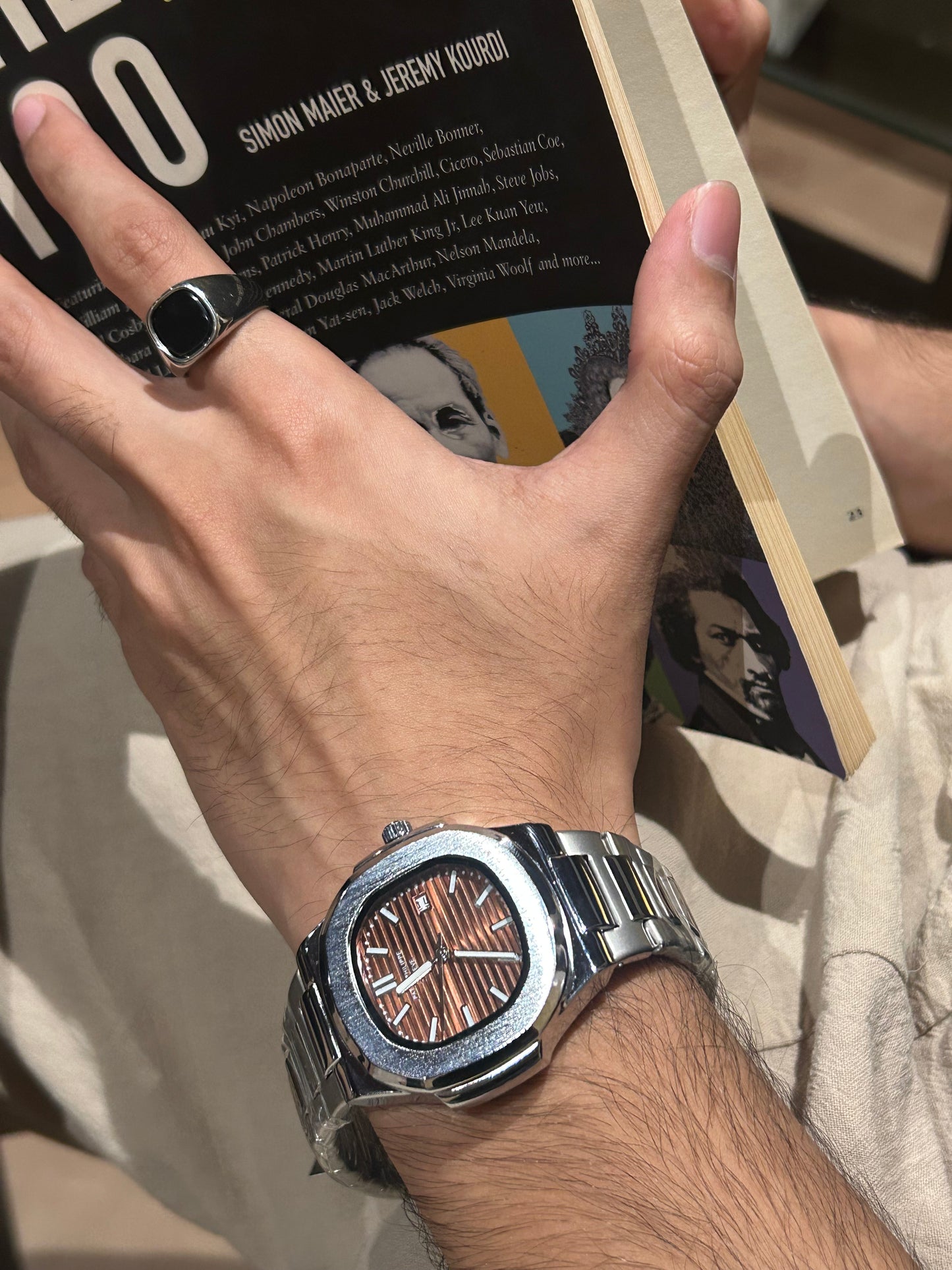 Patek Phillipe Geneve Silver Bronze