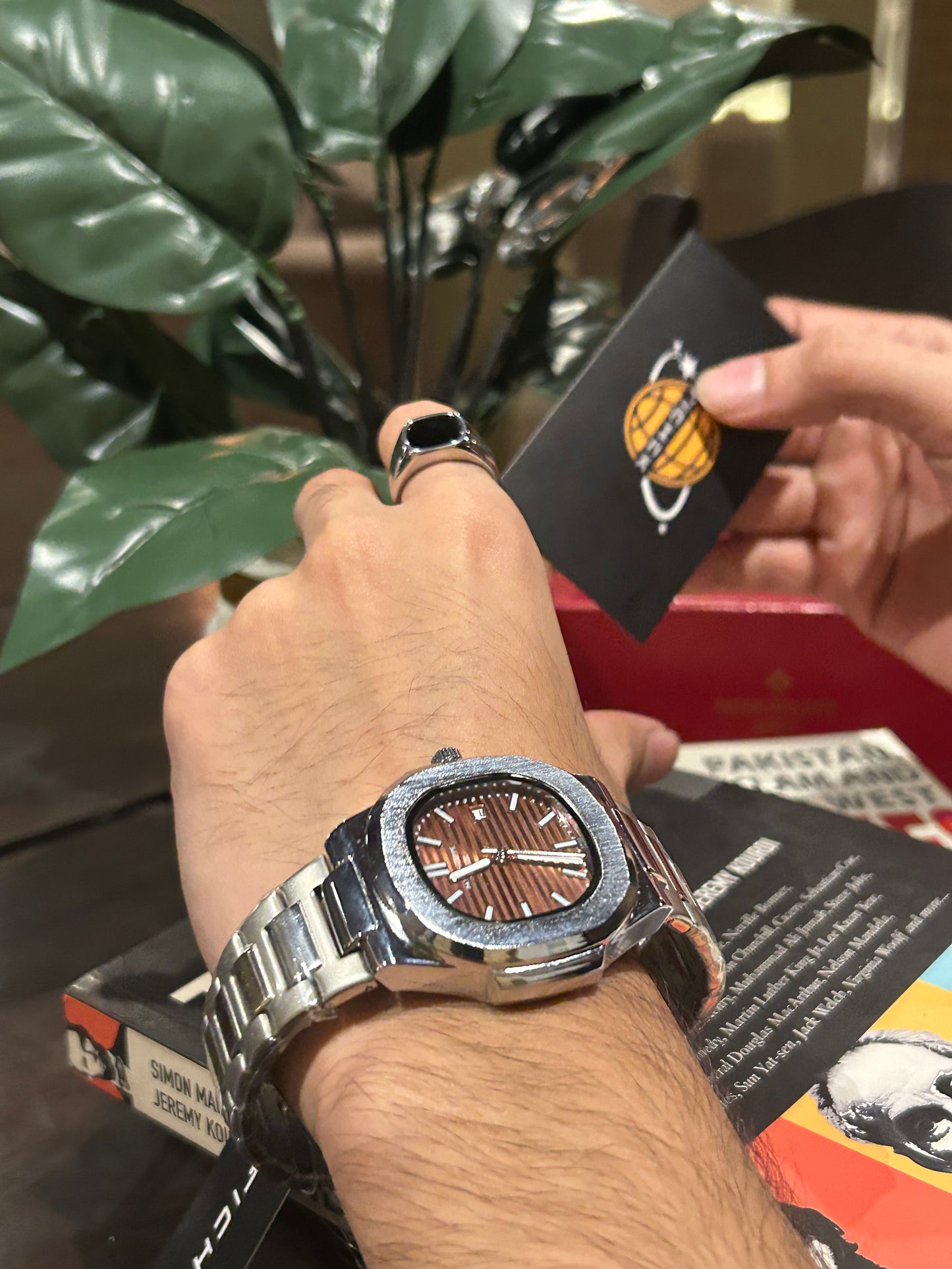 Patek Phillipe Geneve Silver Bronze