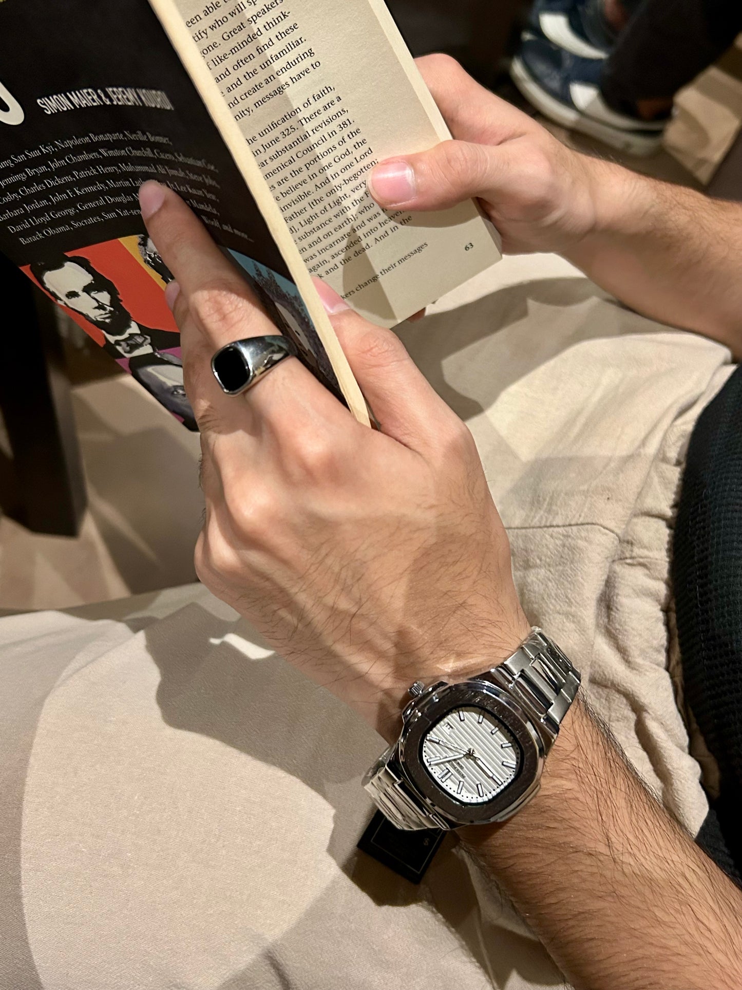 Patek Phillipe Geneve Silver White