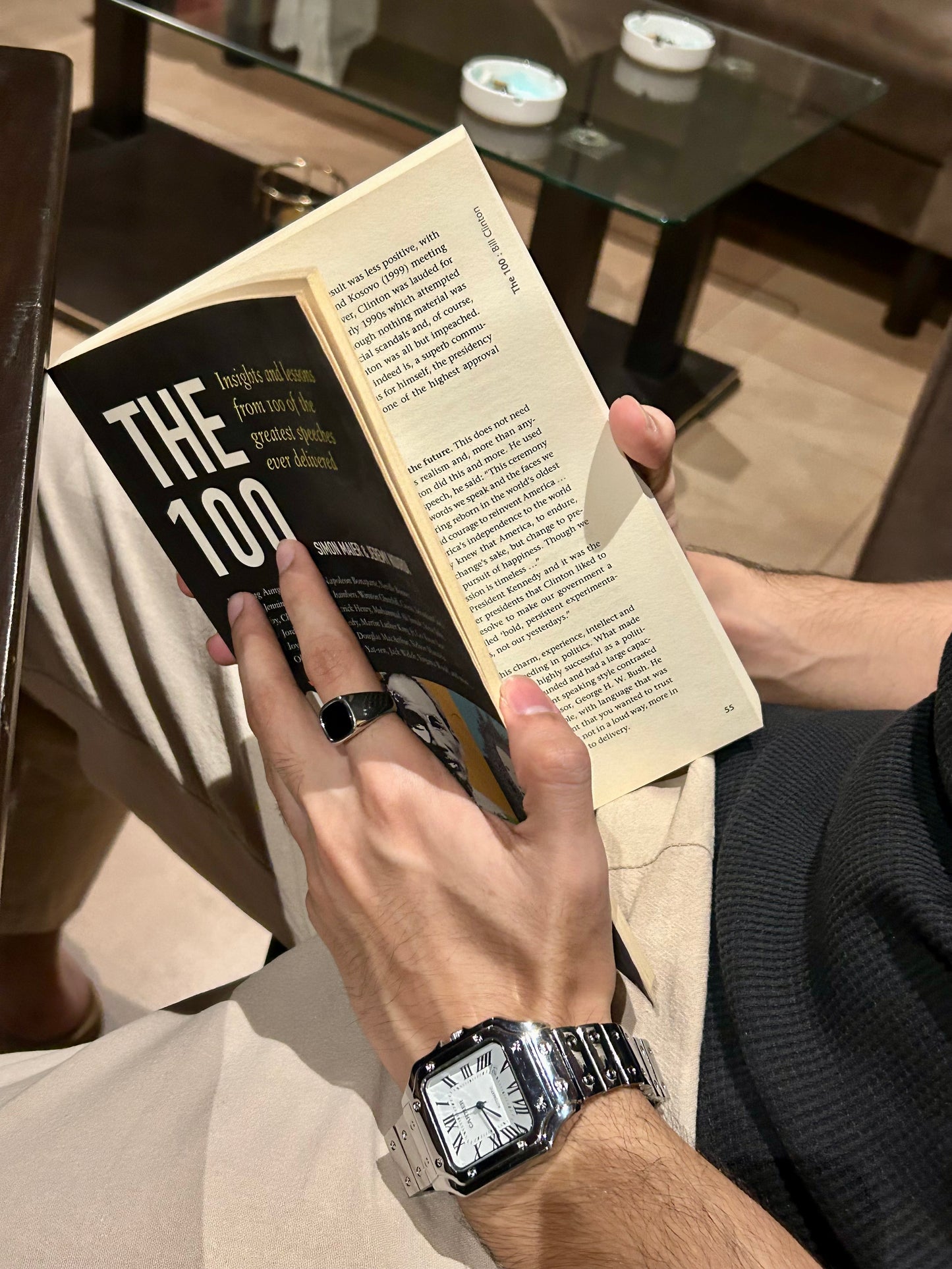 Cartier Santos De Silver