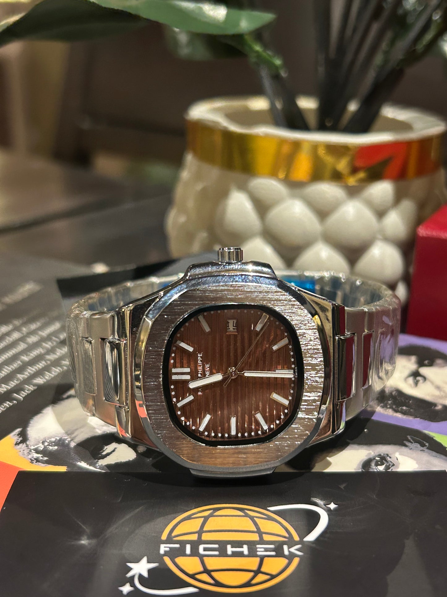 Patek Phillipe Geneve Silver Bronze