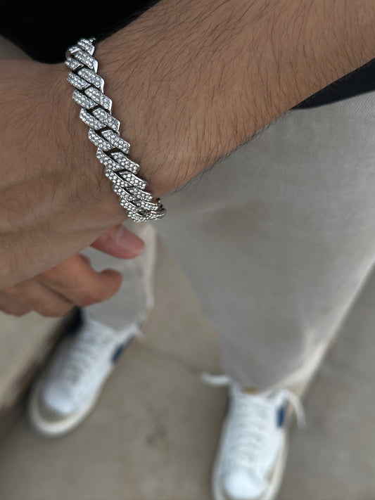 Prong Iced Out Bracelet