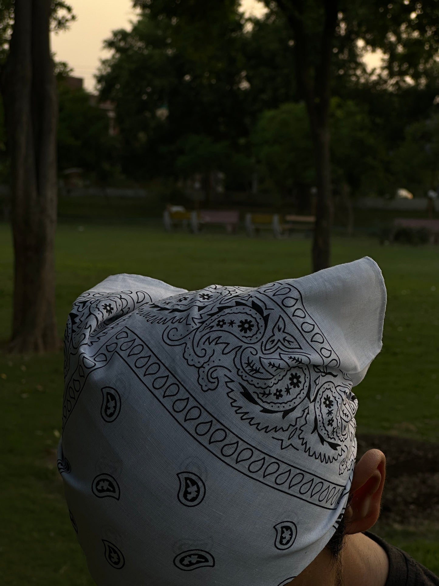 White Bandana